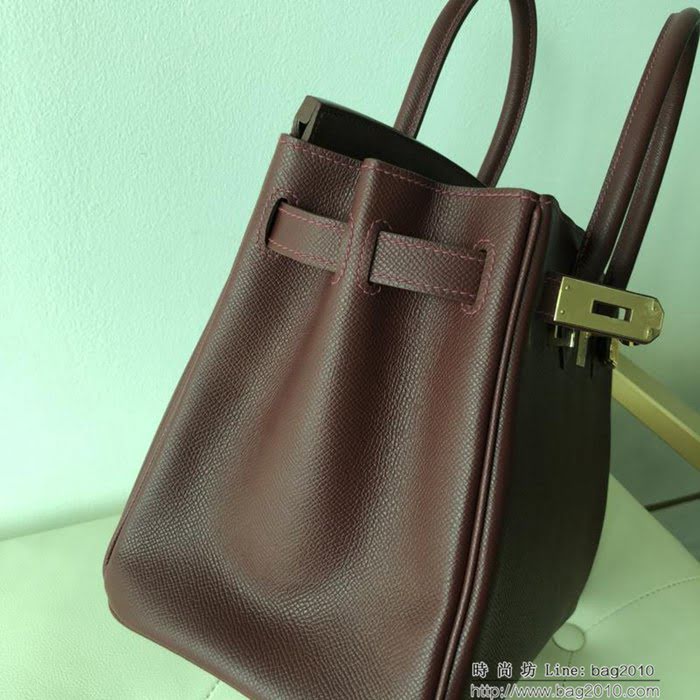 HERMES愛馬仕 鉑金包 Birkin 百分百老工匠 法國進口蠟線 純手工製作 時尚高端手提包  Ama1282